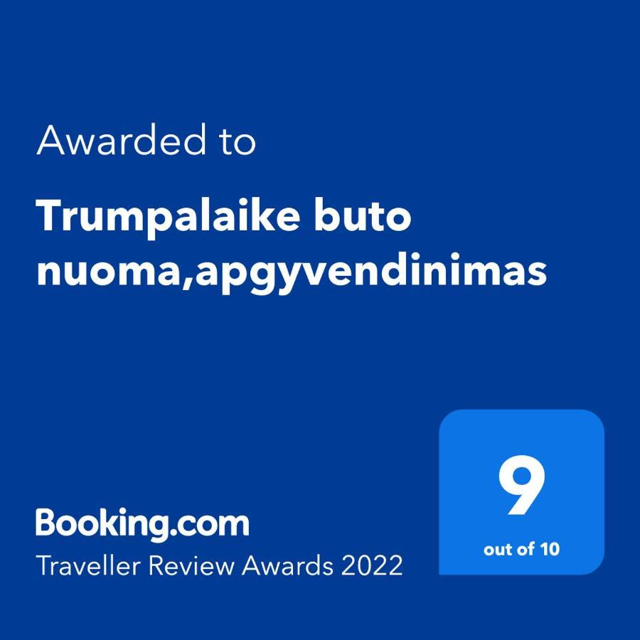 Trumpalaike Buto Nuoma,Apgyvendinimas - Bekontaktis Iejimas Rokiskis Esterno foto